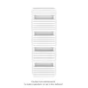 Altai Spa EC, White Matt 0556, 738W, H 1540 mm / L 500 mm