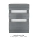 Régate EC, couleur Anthracite, 377W, H 741 mm / L 500 mm