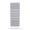 Régate EC, couleur Light Jeans, 1479W, H 2147 mm / L 800 mm