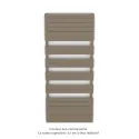 Régate EC, couleur Beige Grey, 1300W, H 1851 mm / L 800 mm