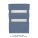 Régate EC, couleur Pigeon Blue, 377W, H 741 mm / L 500 mm