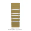 Régate EC, couleur Beach Gold, 1019W, H 1851 mm / L 600 mm