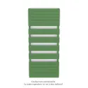 Régate EC, couleur Reseda Green, 1300W, H 1851 mm / L 800 mm