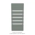 Régate EC, couleur Blue Grey, 1300W, H 1851 mm / L 800 mm