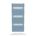 Altai Spa EC, Pastel Blue 5224, 586W, H 1188 mm / L 500 mm