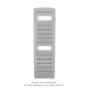 Karena Spa EC, robinetterie, couleur 9006, 775W, H 1750 mm / L 500 mm