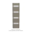 Altai Spa EC, Concrete Grey 0265, 614W, H 1540 mm / L 400 mm