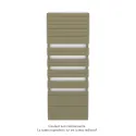 Régate EC, couleur Yellow Grey, 1479W, H 2147 mm / L 800 mm