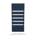 Régate EC, couleur Sapphire Blue, 1300W, H 1851 mm / L 800 mm