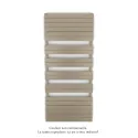 Régate EC, couleur Beige Quartz, 1300W, H 1851 mm / L 800 mm