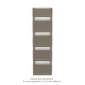 Altai Spa EC double, Pearl Beige 1235, 1262W, H 1804 mm / L 500 mm