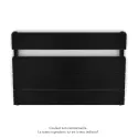 Régate EC double, couleur Jet Black, 1043W, H 666 mm / L 1000 mm