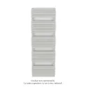 Altai Spa EC double, Light Grey 0262, 1485W, H 1804 mm / L 600 mm