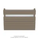 Régate EC, couleur Beige Grey, 656W, H 666 mm / L 1000 mm