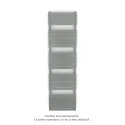 Altai Spa EC, Titane 0335, 884W, H 1804 mm / L 500 mm