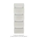 Altai Spa EC double, White Quartz 0521, 1049W, H 1540 mm / L 500 mm