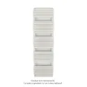 Altai Spa EC, White Quartz 0521, 884W, H 1804 mm / L 500 mm