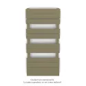 Régate EC, couleur Yellow Grey, 504W, H 1037 mm / L 500 mm