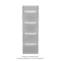 Altai Spa EC double, White Aluminium 9006, 1049W, H 1540 mm / L 500 mm
