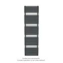 Altai Spa EC, Black Matt 0557, 884W, H 1804 mm / L 500 mm