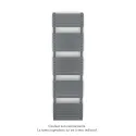Altai Spa EC, Anthracite 0346, 884W, H 1804 mm / L 500 mm