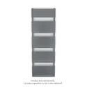 Altai Spa EC double, Anthracite 0346, 1485W, H 1804 mm / L 600 mm