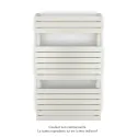 Altai Spa EC, White Quartz 0521, 427W, H 836 mm / L 500 mm