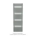 Altai Spa EC double, Titane 0335, 1049W, H 1540 mm / L 500 mm