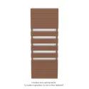 Régate EC, couleur Terracotta, 1479W, H 2147 mm / L 800 mm