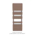 Régate EC, couleur Terracotta Faded, 691W, H 1481 mm / L 500 mm