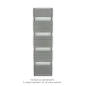 Altai Spa EC, Grey Aluminium 9007, 884W, H 1804 mm / L 500 mm