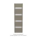 Altai Spa EC, Concrete Grey 0265, 884W, H 1804 mm / L 500 mm