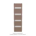 Altai Spa EC, Terracotta Faded 0299, 884W, H 1804 mm / L 500 mm