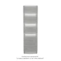 Kéva Spa EC cintré, White Aluminium 9006, 950W, H 1751 mm / L 500 mm