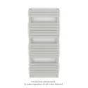 Altai Spa EC, Light Grey 0262, 586W, H 1188 mm / L 500 mm