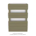Régate EC, couleur Yellow Grey, 377W, H 741 mm / L 500 mm