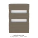 Régate EC, couleur Pearl Beige, 377W, H 741 mm / L 500 mm