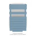 Régate EC +Air, couleur Pastel Blue 5224, 411W, H 852mm / L 500mm