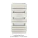 Régate EC, couleur White Quartz, 504W, H 1037 mm / L 500 mm