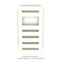 Karena Spa EC, robinetterie, couleur 9010, 327W, H 805 mm / L 400 mm