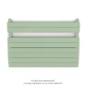 Régate EC, couleur Pastel Green, 656W, H 666 mm / L 1000 mm
