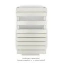 Régate EC +Air, couleur White Quartz 0521, 411W, H 852mm / L 500mm