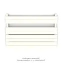 Régate EC, couleur Pure White, 656W, H 666 mm / L 1000 mm
