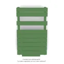 Régate EC +Air, couleur Reseda Green 6211, 411W, H 852mm / L 500mm