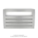 Karena Spa EC, robinetterie, couleur 9006, 447W, H 595 mm / L 900 mm