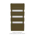 Régate EC, couleur Bronze, 504W, H 1037 mm / L 500 mm