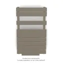 Régate EC +Air, couleur Concrete Grey 0265, 411W, H 852mm / L 500mm