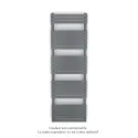 Altai Spa EC, Anthracite 0346, 738W, H 1540 mm / L 500 mm
