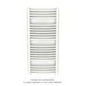 Palma Spa EC cintré, couleur 9010, 736W, H 1466 mm / L 496 mm
