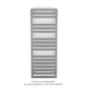 Kadrane Spa EC, Titane, 493W, H 1251 mm / L 450 mm, robinet couleur